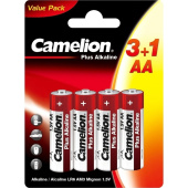 Батарейка AA пальчиковая Camelion Plus (4 штуки в упаковке)