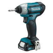 Дрель-шуруповерт ударная аккумуляторная Makita TD110DWAE 12 В Li-ion 2 АКБ 2 Ач+ЗУ