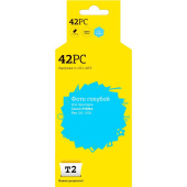 Картридж струйный T2 IC-CCLI-42PC CLI-42PC/6388B002 для Canon фото голубой совместимый
