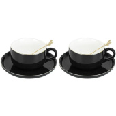 Набор чайный Nouvelle Home Royal line Night на 4 персоны фарфор (12 предметов) Набор чайный Nouvelle Home Royal line Night на 4 персоны фарфор (12 предметов)