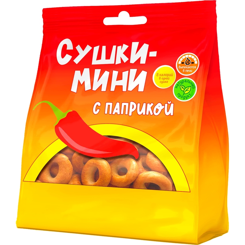 Сушки Невская сушка мини с паприкой 130 г