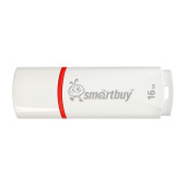Флешка USB 2.0 16 ГБ SmartBuy Crown (SB16GBCRW-W)