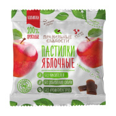 Пастилки Правильные сладости Яблочные 70 г купить в интернет-магазине товаров для офиса и дома ТопГрад с доставкой
