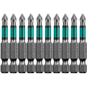 Бита магнитная Kraftool Optimum Line PH1 x 50 мм (10 штук в упаковке, 26122-1-50-10)