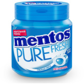 Жевательная резинка Mentos Pure Fresh Свежая мята 100 г