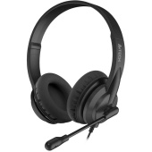 Гарнитура проводная A4tech HU-10 (HU-10/USB/BLACK)