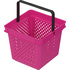 Корзина покупательская пластик фуксия купить в интернет-магазине товаров для офиса и дома ТопГрад с доставкой