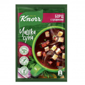 Суп Knorr борщ с сухариками 30 штук по 14.8 г