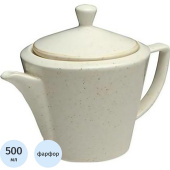 Чайник заварочный фарфоровый Porland Seasons 500 мл (938405 бежевый)