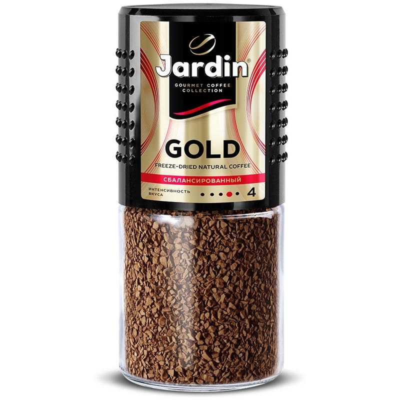 Кофе растворимый Jardin Gold 95 г (стеклянная банка)