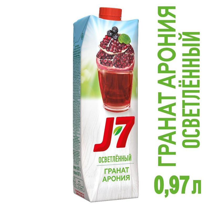 Нектар J-7 гранат/черноплодная рябина 0.97 л