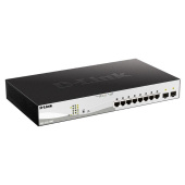 Коммутатор D-Link L2 Managed Switch (DGS-1210-10MP/FL1A)