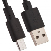 Кабель LP USB 2.0 - Micro USB 1 метр черный 0L-00000321