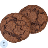 Печенье сдобное Лакомка Американо с какао и шоколадными дропсами 2 кг