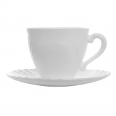 Сервиз чайный Luminarc Кадикс (38649) на 6 персон стекло (6 чашек 220 мл, 6 блюдец 14 см)