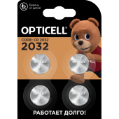 Батарейка CR2032 Opticell Specialty (4 штуки в упаковке)