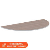Приставка большая Easy Standard (ширина 1200 мм, дуб темный/серый)