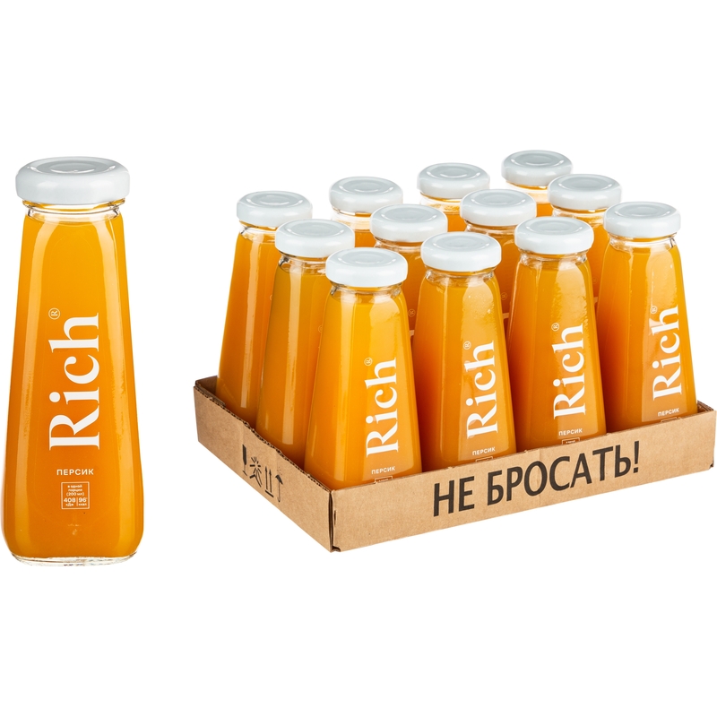 Сок Rich персиковый 0.2 л
