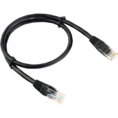 Патч-корд витая пара Cablexpert PP6U-0.5M/BK 6 0,5 м