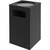 Урна уличная Квадро-13 80 л оцинкованная сталь (67x35.6x35.6 см)