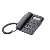 Телефон проводной teXet TX-264 черный (127218)