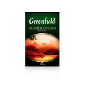 Чай листовой черный Greenfield Golden Ceylon 200 г