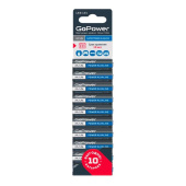 Батарейка AA пальчиковая GoPower Super Power Alkaline (10 штук в упаковке)
