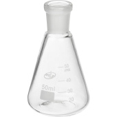 Колба коническая Apexlab КН-1-50-14/23 с делениями купить в интернет-магазине товаров для офиса и дома ТопГрад с доставкой