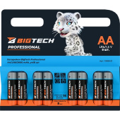 Батарейка AA пальчиковая BigTech Professional (8 штук в упаковке)