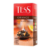 Чай черный Tess Orange 25 пакетиков (апельсин)