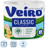 Бумага туалетная Veiro Classic 2-слойная белая (4 рулона в упаковке) купить в интернет-магазине товаров для офиса и дома ТопГрад с доставкой