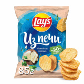 Чипсы картофельные Lay's из печи нежный сыр с зеленью 85 г купить в интернет-магазине товаров для офиса и дома ТопГрад с доставкой