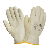 Перчатки рабочие кожаные (утепленные, размер 10.5)