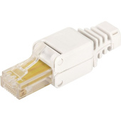 Коннектор Lanmaster LAN-TMP-U5E-WH RJ-45 cat 5e