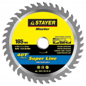 Диск пильный по дереву Stayer Super Line 165х20 мм 40T (3682-165-20-40)