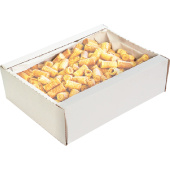 Вафли Семейка Озби вафельные рулетики со вкусом сгущенного молока 3 кг