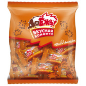 Конфеты вафельные ДаЁжъ с карамелью, арахисом и криспи 1 кг