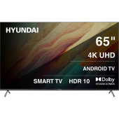 Телевизор 65" Hyundai H-LED65BU7009 черный