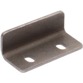 Планка ответная для мебельного шпингалета (11х13х30 мм, 2 штуки в упаковки)