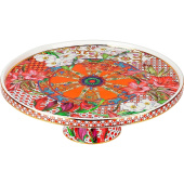 Тортовница на ножке Nouvelle Home Secret Garden фарфор 10 см Тортовница на ножке Nouvelle Home Secret Garden фарфор 10 см