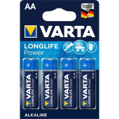 Батарейка AA пальчиковая Varta Longlife Power (4 штуки в упаковке, 4906121414)