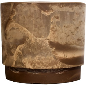 Горшок для цветов 10 л коричневый (26.2x25 см) купить в интернет-магазине товаров для офиса и дома ТопГрад с доставкой