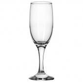 Бокал для шампанского Pasabahce Бистро стеклянный 190 мл (артикул производителя 44419SLB)