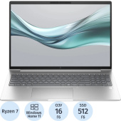 Ноутбук HP EliteBook 665 G11 16" Silver AMD Ryzen 7 7735U/16 ГБ/SSD 512  ГБ/AMD Radeon 680M (8Z717AV)