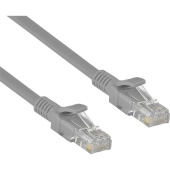 Патч-корд витая пара ExeGate UTP-RJ45-RJ45-C6-2M-GY cat 6 2 м (EX272313RUS)