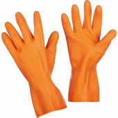 Перчатки Mapa Alto/Industrial 299 из латекса оранжевые (размер 9, пер481009)