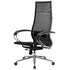 Кресло для руководителя стандартное Ergolife чёрное (сетка, металл)