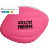 Ластик Attache Neon из синтетического каучука 37x15x48 мм