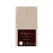 Наволочка Verossa Praline 50x70 см меланж 130 г/кв.м бежевая (2 штуки в  упаковке)