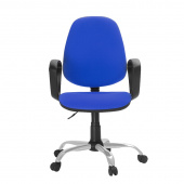 Кресло офисное Easy Chair 222 синее (ткань/пластик/металл)
